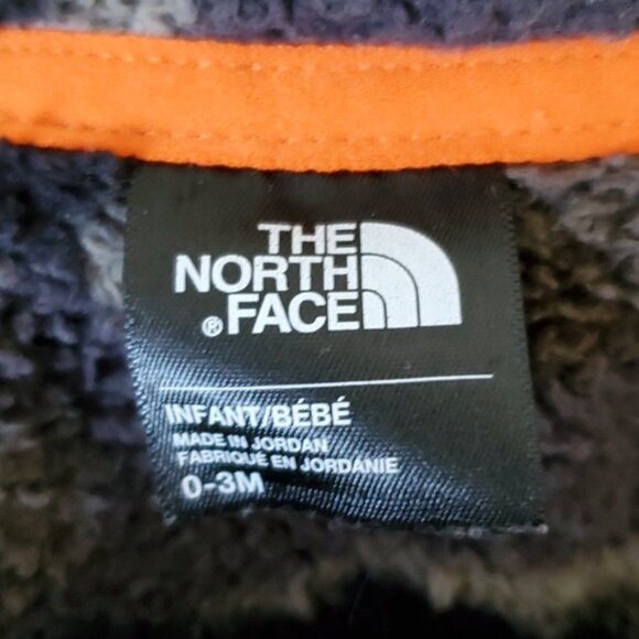 The North Face 0-3 Months Sherpa Camo Fleece Coat Jacket Camouflage Winter BABY - Picture 7 of 11